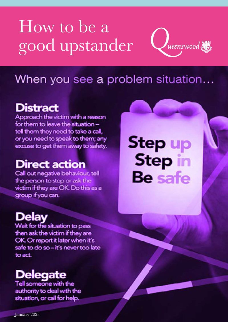 Chapel Highlights: How to be a good upstander - Queenswood